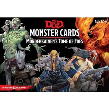 DnD 5e - Monster Cards - Mordenkainen's Tome of Foes (109 kort)